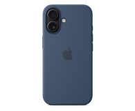 Apple Silikonowe etui MagSafe do iPhone 16 denim - 1278581 - zdjęcie 4